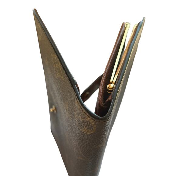 Louis Vuitton Monogram Porte Trésor International Wallet Brown Canvas - Picture 12 of 16